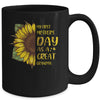 My First Mothers Day As Great Grandma Sunflower Mug Coffee Mug | Teecentury.com