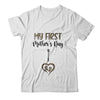My First Mothers Day Mom Leopard Pregnancy Announcement T-Shirt & Tank Top | Teecentury.com