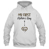 My First Mothers Day Mom Leopard Pregnancy Announcement T-Shirt & Tank Top | Teecentury.com