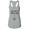 My First Mothers Day Mom Leopard Pregnancy Announcement T-Shirt & Tank Top | Teecentury.com