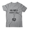 My First Mothers Day Mommy Pregnancy Announcement T-Shirt & Tank Top | Teecentury.com