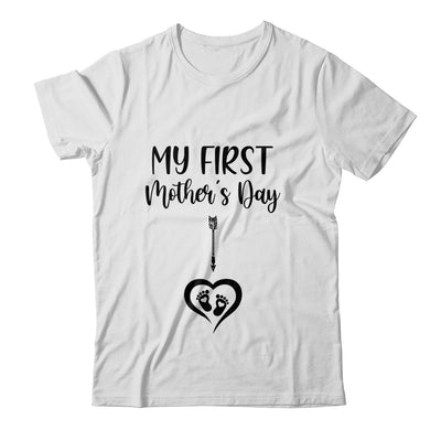 My First Mothers Day Mommy Pregnancy Announcement T-Shirt & Tank Top | Teecentury.com