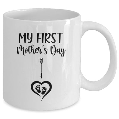 My First Mothers Day Mommy Pregnancy Announcement Mug Coffee Mug | Teecentury.com