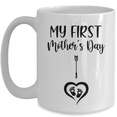 My First Mothers Day Mommy Pregnancy Announcement Mug Coffee Mug | Teecentury.com