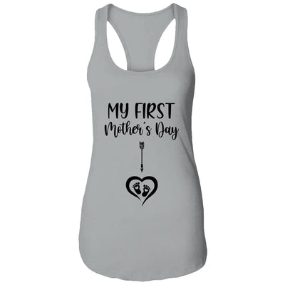 My First Mothers Day Mommy Pregnancy Announcement T-Shirt & Tank Top | Teecentury.com