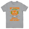 My Gaming Skills Are Scary Halloween For Gamer Funny Youth Shirt | teecentury