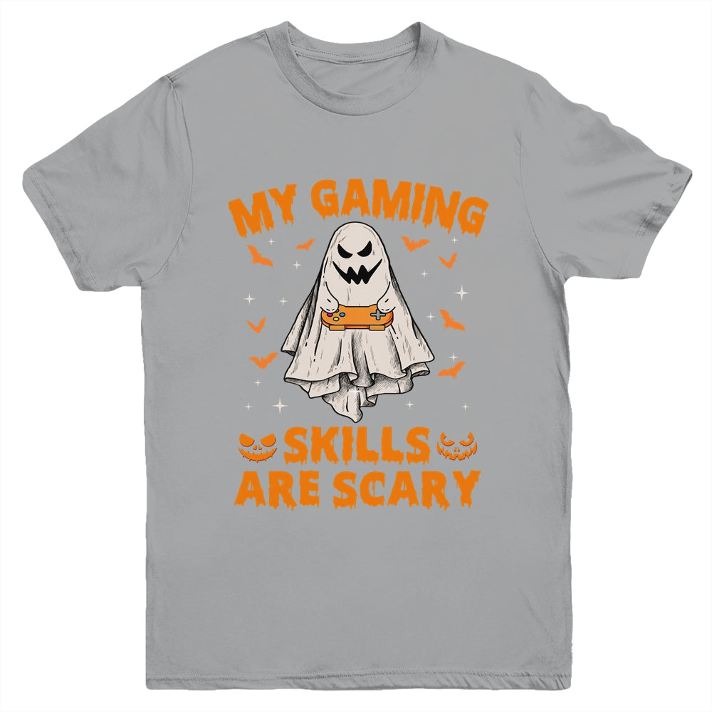 My Gaming Skills Are Scary Halloween For Men Women Kids Youth Shirt | teecentury