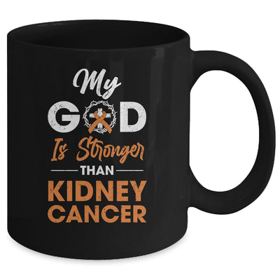 My God Is Stronger Than Kidney Cancer Awareness Mug Coffee Mug | Teecentury.com
