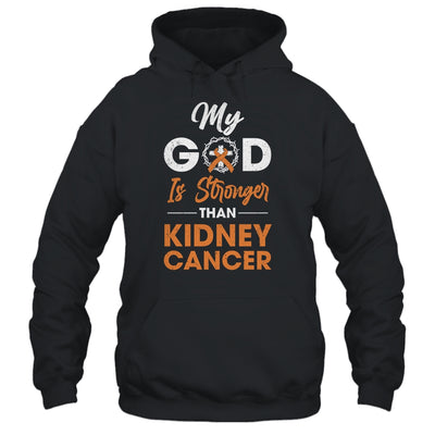 My God Is Stronger Than Kidney Cancer Awareness T-Shirt & Hoodie | Teecentury.com