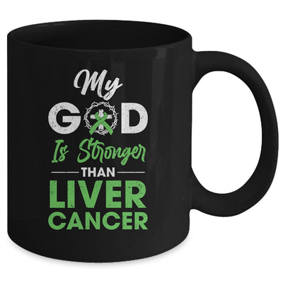 My God Is Stronger Than Liver Cancer Awareness Mug Coffee Mug | Teecentury.com