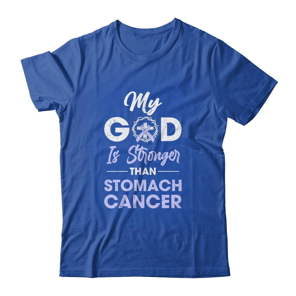 My God Is Stronger Than Stomach Cancer Awareness T-Shirt & Hoodie | Teecentury.com