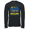 My Granddaughter Down Right Awesome Down Syndrome Awareness Shirt & Hoodie | teecentury