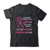 My Heroes I Wear Pink For My Mother-In-Law Breast Cancer T-Shirt & Hoodie | Teecentury.com