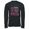 My Heroes I Wear Pink For My Mother-In-Law Breast Cancer T-Shirt & Hoodie | Teecentury.com