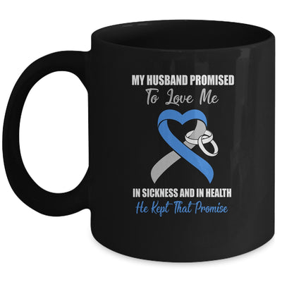 My Husband Promises To Love Me In Sickness Diabetes Mug Coffee Mug | Teecentury.com