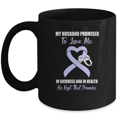 My Husband Promises To Love Me In Stomach Cancer Mug Coffee Mug | Teecentury.com