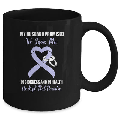 My Husband Promises To Love Me In Stomach Cancer Mug Coffee Mug | Teecentury.com