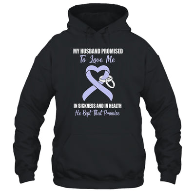 My Husband Promises To Love Me In Stomach Cancer T-Shirt & Hoodie | Teecentury.com