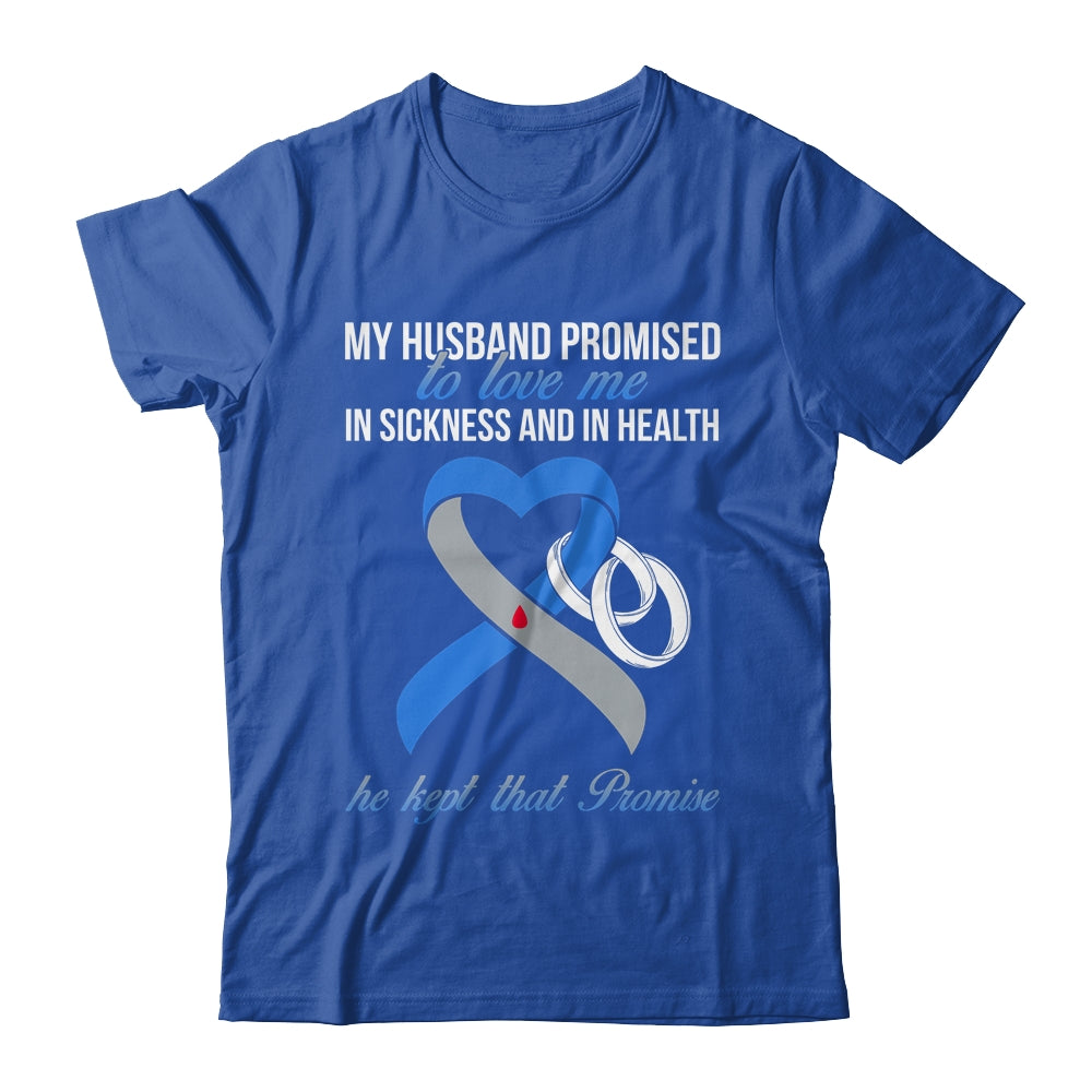 My Husband Promises To Me In Sickness Diabetes Awareness T-Shirt & Hoodie | Teecentury.com