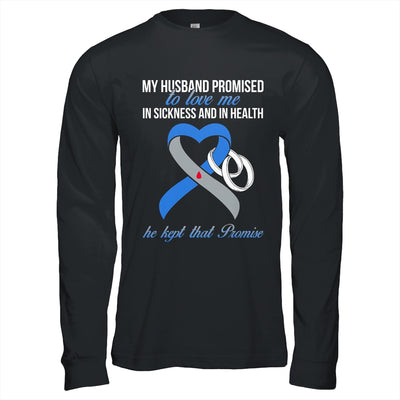My Husband Promises To Me In Sickness Diabetes Awareness T-Shirt & Hoodie | Teecentury.com