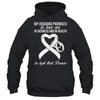 My Husband Promises To Me In Sickness Lung White Ribbon T-Shirt & Hoodie | Teecentury.com