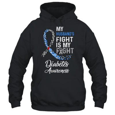 My Husbands Fight Is My Fight Diabetes Cancer Awareness T-Shirt & Hoodie | Teecentury.com