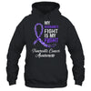 My Husbands Fight Is My Fight Pancreatic Cancer Awareness T-Shirt & Hoodie | Teecentury.com