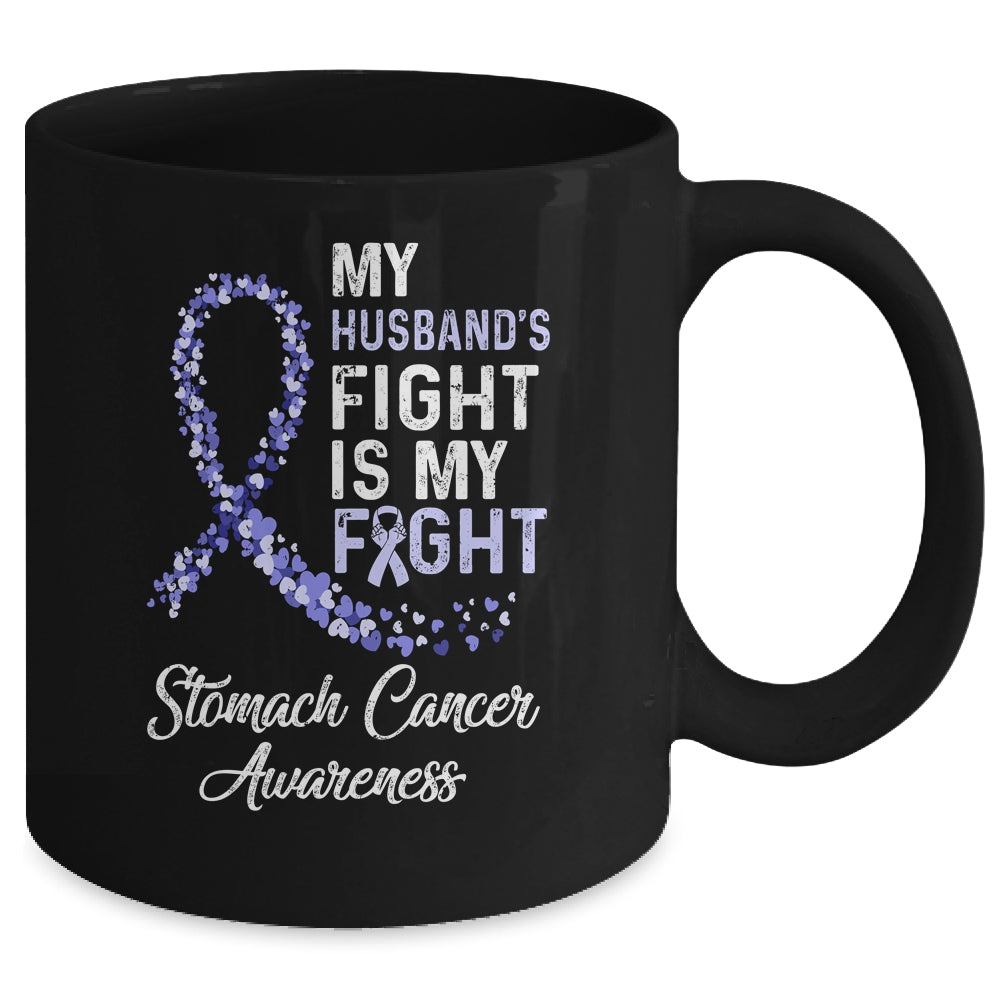 My Husbands Fight Is My Fight Sarcoma Cancer Awareness Mug Coffee Mug | Teecentury.com