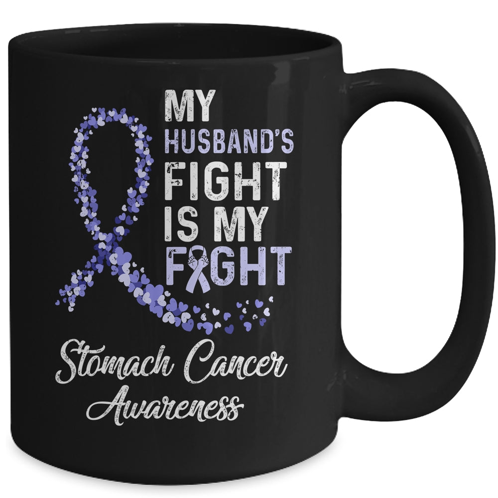 My Husbands Fight Is My Fight Sarcoma Cancer Awareness Mug Coffee Mug | Teecentury.com