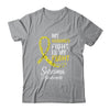 My Husbands Fight Is My Fight Stomach Cancer Awareness T-Shirt & Hoodie | Teecentury.com