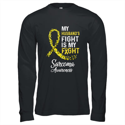 My Husbands Fight Is My Fight Stomach Cancer Awareness T-Shirt & Hoodie | Teecentury.com
