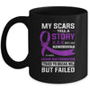 My Scars Tell A Story Chiari Malformation Awareness Mug Coffee Mug | Teecentury.com
