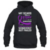 My Scars Tell A Story Chiari Malformation Awareness T-Shirt & Hoodie | Teecentury.com