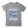 My Scars Tell A Story Colon Cancer Awareness T-Shirt & Hoodie | Teecentury.com