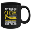 My Scars Tell A Story Endometriosis Awareness Mug Coffee Mug | Teecentury.com