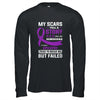 My Scars Tell A Story Epilepsy Awareness T-Shirt & Hoodie | Teecentury.com