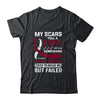 My Scars Tell A Story Throat Cancer Awareness T-Shirt & Hoodie | Teecentury.com