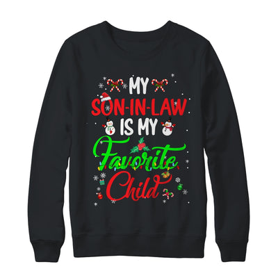 My Son In Law Is My Favorite Child From Mother In Law Xmas Shirt & Sweatshirt | teecentury