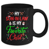 My Son In Law Is My Favorite Child From Mother In Law Xmas Mug | teecentury
