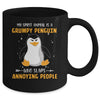 My Spirit Animal Is Grumpy Penguin Who Slaps Annoying Mug Coffee Mug | Teecentury.com