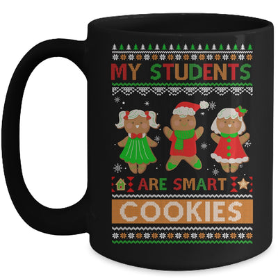My Students Are Smart Cookies For Ugly Christmas Teacher Mug | teecentury