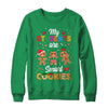 My Students Kids Are Smart Cookies Christmas Teacher Gift T-Shirt & Sweatshirt | Teecentury.com