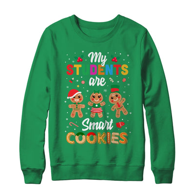 My Students Kids Are Smart Cookies Christmas Teacher Gift T-Shirt & Sweatshirt | Teecentury.com