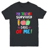 My Teacher Survived 100 Days Of Me Funny School Youth Shirt | teecentury