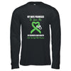 My Wife Promises To Love Me In Sickness Green Ribbon T-Shirt & Hoodie | Teecentury.com