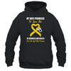 My Wife Promises To Love Me In Sickness Yellow Sarcoma T-Shirt & Hoodie | Teecentury.com