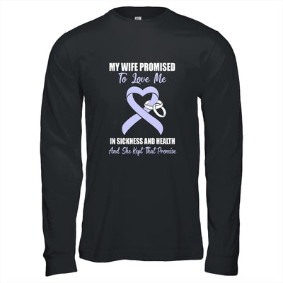 My Wife Promises To Love Me In Stomach Cancer T-Shirt & Hoodie | Teecentury.com