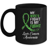 My Wifes Fight Is My Fight Liver Cancer Awareness Mug Coffee Mug | Teecentury.com