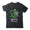 My Wifes Fight Is My Fight Lymphoma Cancer Awareness T-Shirt & Hoodie | Teecentury.com