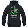 My Wifes Fight Is My Fight Lymphoma Cancer Awareness T-Shirt & Hoodie | Teecentury.com